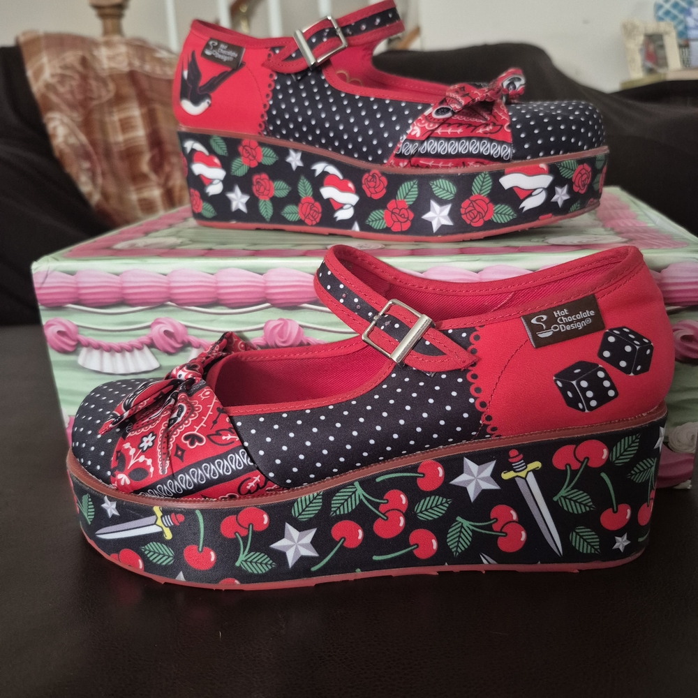 Rockabilly Platform Shoes